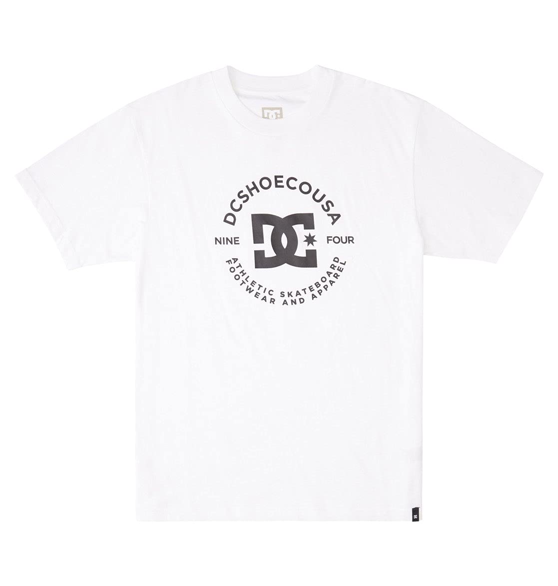 DC Shoes Young Mens Star Pilot T-Shirt, White, M EU