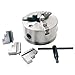 HHIP 3900-4722 1-1/2"-8 Thread Mount 6" 3-Jaw Self-Centering Lathe Chuck