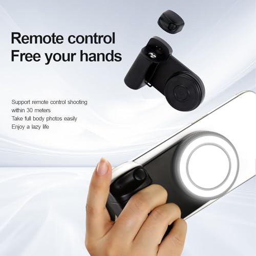 Poignée de téléphone magnétique Bluetooth télécommande support polyvalent - 5
