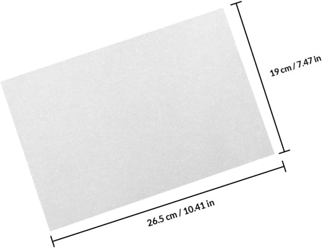 HANABASS 16k Tracing Paper for Calligraphy Handwriting Exercises, Translucent Copy Transfer Paper, 5 Packs (500 Sheets) for Beginners and Artists