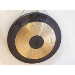 Gong van messing diameter 100 cm moeizaam handwerk