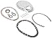 Racing Power Company R7122 Chrome Timing Chain Cover for Small Block Chevy
