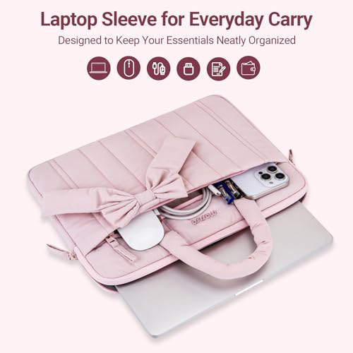 Funda para portátil MOSISO 13.3 pulgadas rosa miniatura 4