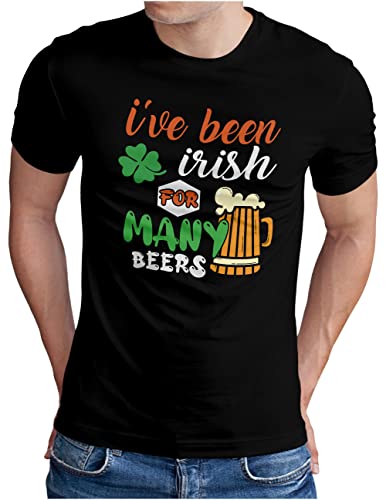 T-shirt Happy St Pattys pour homme vêtement humour de taille S à XXXXXL