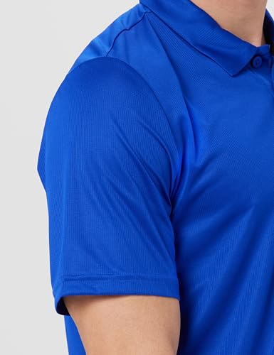 Image of adidas Men's Polyester Geometric Regular Fit Polo Shirt
