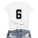 LuxLass 67 Shirts for Couples Six Seven Meme Matching T-Shirt 6 7 Streetwear Tee Tops