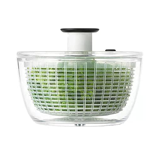 Hedtec Dryer Kitchen Manual Vegetable Spinner And Salad Spinner Fruit Lettuce Easily Dryer Press Easy Spin Large 5.88L Kitchen #TOP5