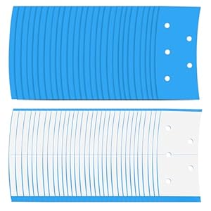 Ouligay 60 Stück C-förmige Perücken Klebestreifen