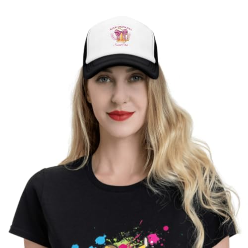 Image of Funny Trucker Hats,Trucker Hat Baseball Cap for Women Snapback Adjustable Hat Humor Gift Men
