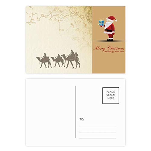 Carte postale chameau en soie pour écrire vos mots de remerciement après un événement