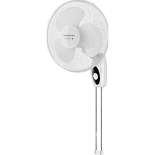 Taurus Ventilador de Pared, 40 W, 5.3 tons, Acrylic, No Color
