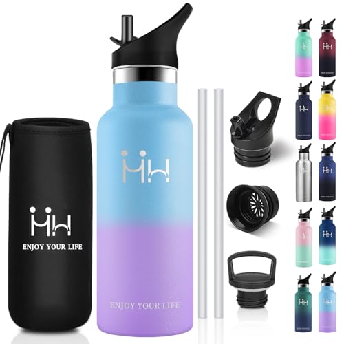 水筒 750ml 最強保温 ストロー付き 水筒 直飲み ステンレスボトル シームレス 大容量 軽量 洗いやすい 自転車 コーヒー 炭酸対応 おしゃれ 真空断熱 ドリンクボトル