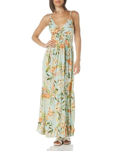 Image of Angie Women's Angie Women's Floral Maxi Dress with Cutout