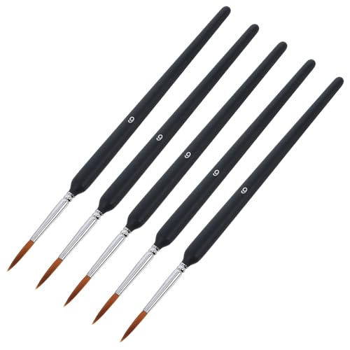 jojofuny Lot de 5 Pollinisateurs Manuels Portables pour Plantes de Jardin, Arbres Fruitiers et Légumes, Brosses Pollinisatrices Légères et Faciles à Nettoyer, Outil D’autopollinisation