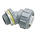 ARLINGTON Industries NMLT45150 for USE with Non Metallic Liquid Tight Conduit Type B ONLY, Gray, Trade SIZE1-1/2 INCHPVC LT, UV-Rated Plastic, Straight Non-Metallic Connector