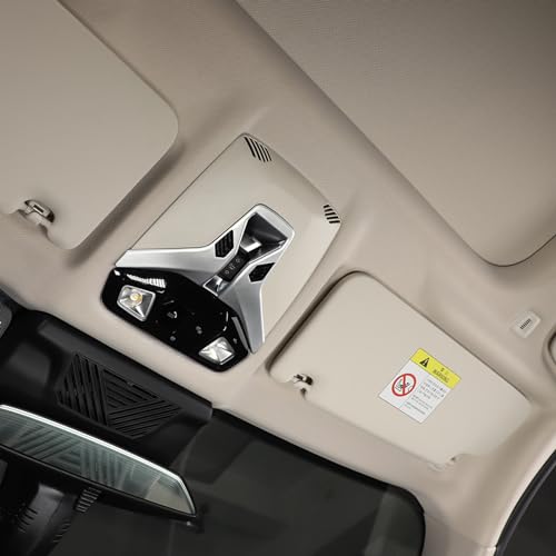 Cubierta de panel de luz de lectura delantera cromada para BMW X1 U11 acabado premium 4