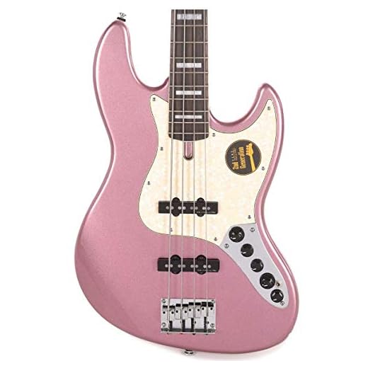 Marcus Miller V7 Alder-4 Burgundy 2nd Gen Bajo Eléctrico 4 Cuerdas