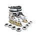 JieDianKeJi Patins de Hockey sur Glace Chaussures de Skate Hommes et Femmes Chaussures de Patinage pour Adultes Patins à roulettes Patins à Roues alignées Patins artistiques.