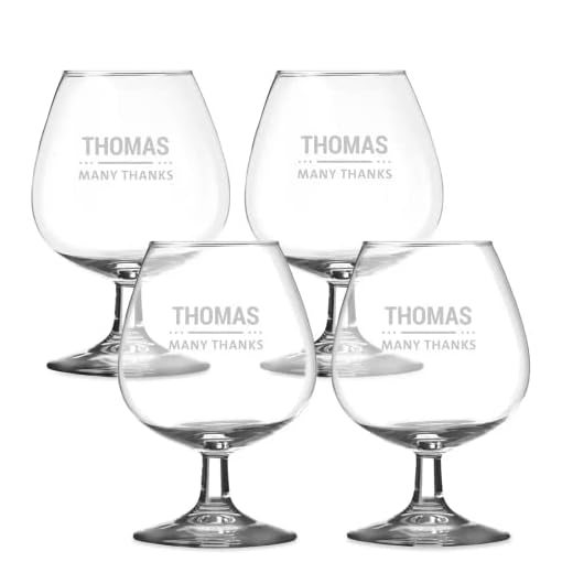 YourSurprise Copas de Cognac - 4 Piezas