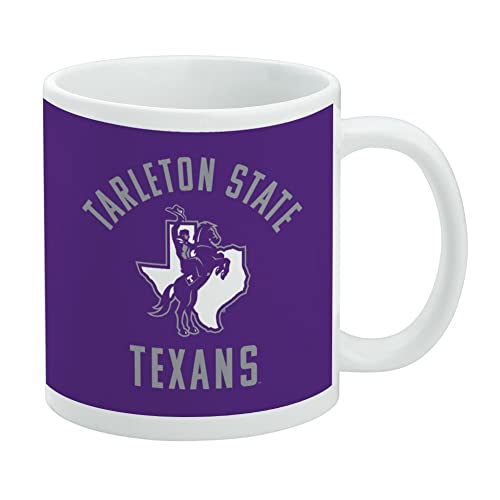 Tarleton State University Texans Ceramic Coffee Mug Gift Mugs, 11oz, White