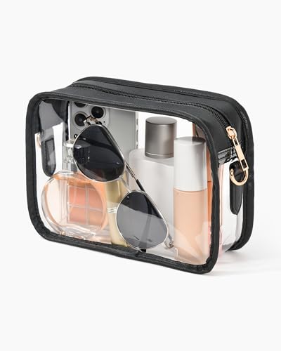 Image of FANGSUN Clear Purse for Women, Clear Crossbody Bag Stadium Approved, Small Transparent Handbag for Concert Event Festival