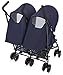 Inglesina Twin Swift - Sillita de paseo doble, unisex, color marina