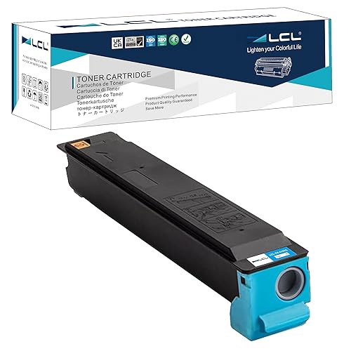 LCL Compatible Toner Cartridge Replacement for Kyocera TK-5197 TK-5199 TK-5197C TK-5199C 1T02R4CUS0 1T02R4CCS0C 306ci 307ci 308ci CS 306ci CS 307ci CS 308ci (1-Pack Cyan)