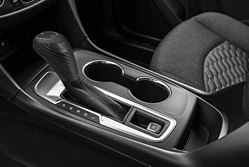 Ldyfc Auto Car Leather Gear Shift Knob Cover For Chevrolet Equinox 2016 2017 2018 2019 2020 2021 / Malibu Chevy Accessories (C) #TOP5