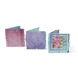 Sizzix Zestaw matryc Thinlits, Mini Page Duo firmy Seth Apter, 2 matryce do cięcia