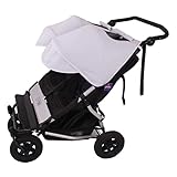 ✔ Pack compuesto por 2ud. Capotas Mountain Buggy Duet PIQUE BLANCO.