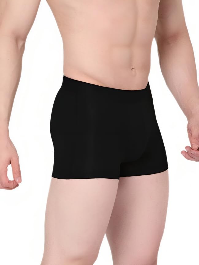 Image of PandaWears Plus Size Cotton Stretch Trunks for Men (Big & Tall)