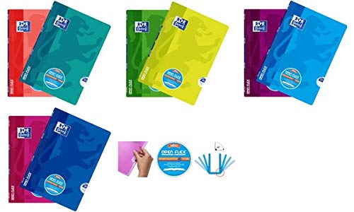 Preisvergleich Produktbild Oxford Schulheft "OpenFlex", DIN A4, Lineatur 25 / liniert