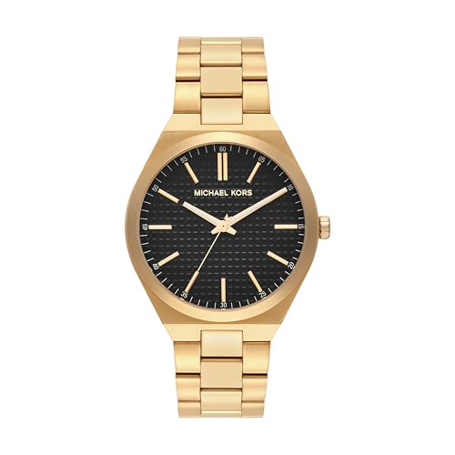 La mejor selección de Reloj Michael Kors Hombre Dorado del mes. 45 Michael Kors MK9226 Lennox reloj de acero inoxidable en tono dorado para hombre Lennox