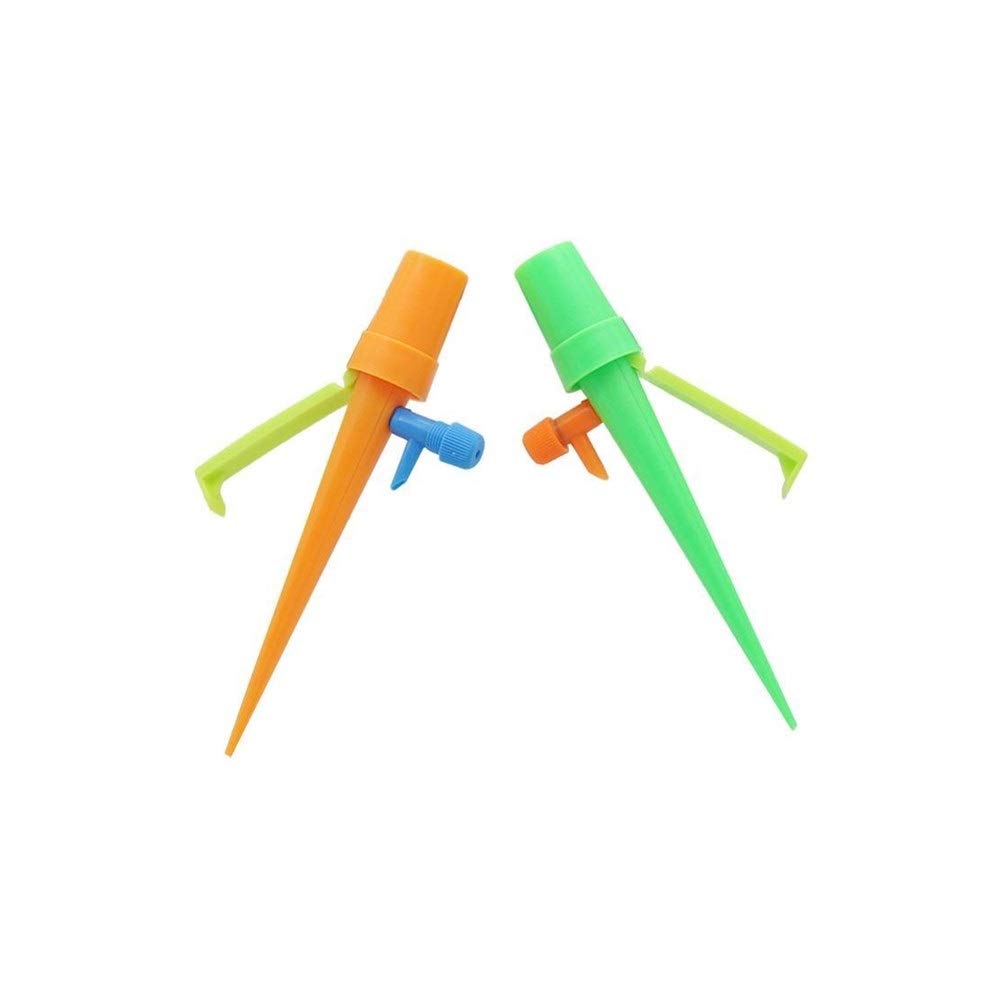 Irrigazione del giardino Spruzzatori 50 pc pianta in vaso Appuntito Watering Gocciolatore regolabile dispositivo Automatic Self Watering Giardino Balcone Waterers bottiglia di irrigazione ( Color : Or
