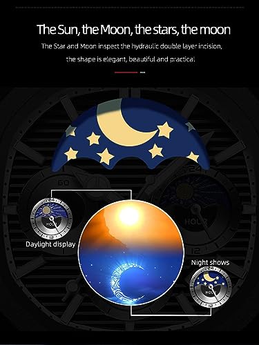 Image of Gosasa Fashion Men's Watches Date Business Watch Stainless Steel Luxury Style Luminous Quartz Waterproof Analog Display Male Wristwatch