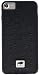 Produktbild Solo Pelle iPhone 7/8 Case Lederhülle Ledertasche Backcover Flex aus echtem Leder mit Strauss-Prägung in Schwarz inkl. Edler Geschenkverpackung