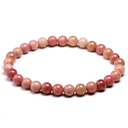 SIMPLÍ BASIC Natural Healing Crystal Bracelet – 6mm Chakra Gemstone Beads | Energy, Calm, Protection & Anxiety Relief | Unisex Jewellery Gift for Women & Men | Festival & Everyday Accessories