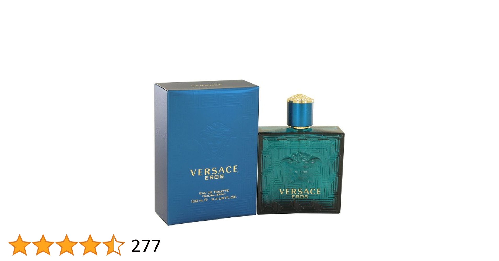VERSACE EROS 香水 100mL Eros EDT 100 ml Blue | VERSACE US