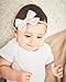 10PCS Doboi Baby Girls Headbands Hair Bows Nylon Linen Hairbands Handmade Hair Accessories for Newborn Infant Toddlers Little Girl and Kids 3.5Inches