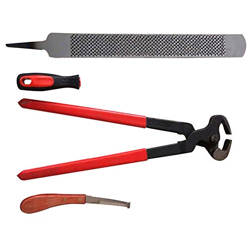 Heavy Duty Hoof Nipper Set Craft Hoof Trim Kit - 3Pcs