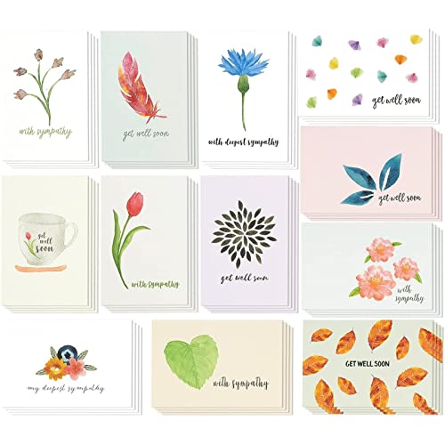 Cartes de voeux de rétablissement pour la famille et les collègues