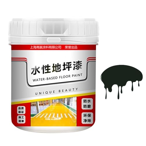 Pintura de cemento para concreto al aire libre: recubrimiento antideslizante de secado rápido 500 g de pintura de concreto impermeable, pintura de piso,pintura de piso a base de agua sin deslizamiento