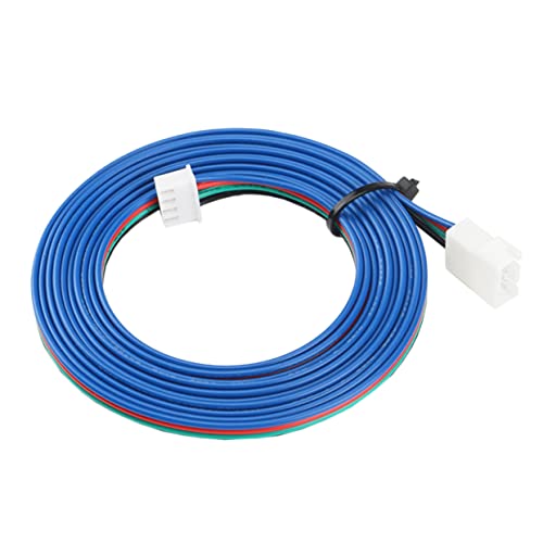 PLAFOPE Stepper Motor Cable for 3D Printer, 4 Pin Motor Cable Connector, Easy to Use