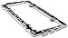 Elektroplate Officially Licensed - DC Comics Batman Chrome-Plated All-Metal Standard Size Premium 3D License Plate Frame Tag Holder for Cars/SUVs/Trucks Weather-Proof Automotive Accessory