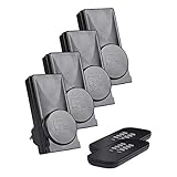 heitech fernbedienung 8 in 1  HEITECH 2er Funksteckdosenset mit Fernbedienung außen - Funksteckdose IP44 aussen mit selbstlernende Codierung, 25m Reichweite, Kindersicherung -Outdoor Funksteckdosen Set für den Außenbereich