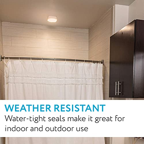 Brilliant Evolution Wireless Motion Sensor Led Light | Battery-Operated, Flush-Mount Ceiling Lights | Outdoor&Indoor Bedroom, Kitchen, Farmhouse Ceiling Light Fixtures | Night Modern Light Fixture #TOP5