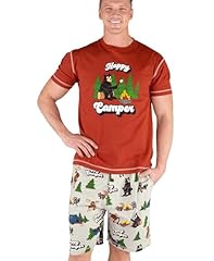Happy Camper Men's Grey Short Set