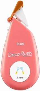 プラス デコレーションテープ デコラッシュ レギュラー 幅6mm×長さ4m 食事 DC-060-2