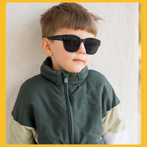 Polarized Kids Sunglasses Fit Over Glasses for Girls Boys Age 6-12 UV400 Protection3