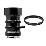M 75mm f/2 SPII + UV�����Y�t�B���^�[�Z�b�g LLL-75M-SPII-B+L-UV-E43-B [�u���b�N]